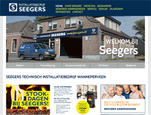 Tablet Screenshot of jseegers.nl